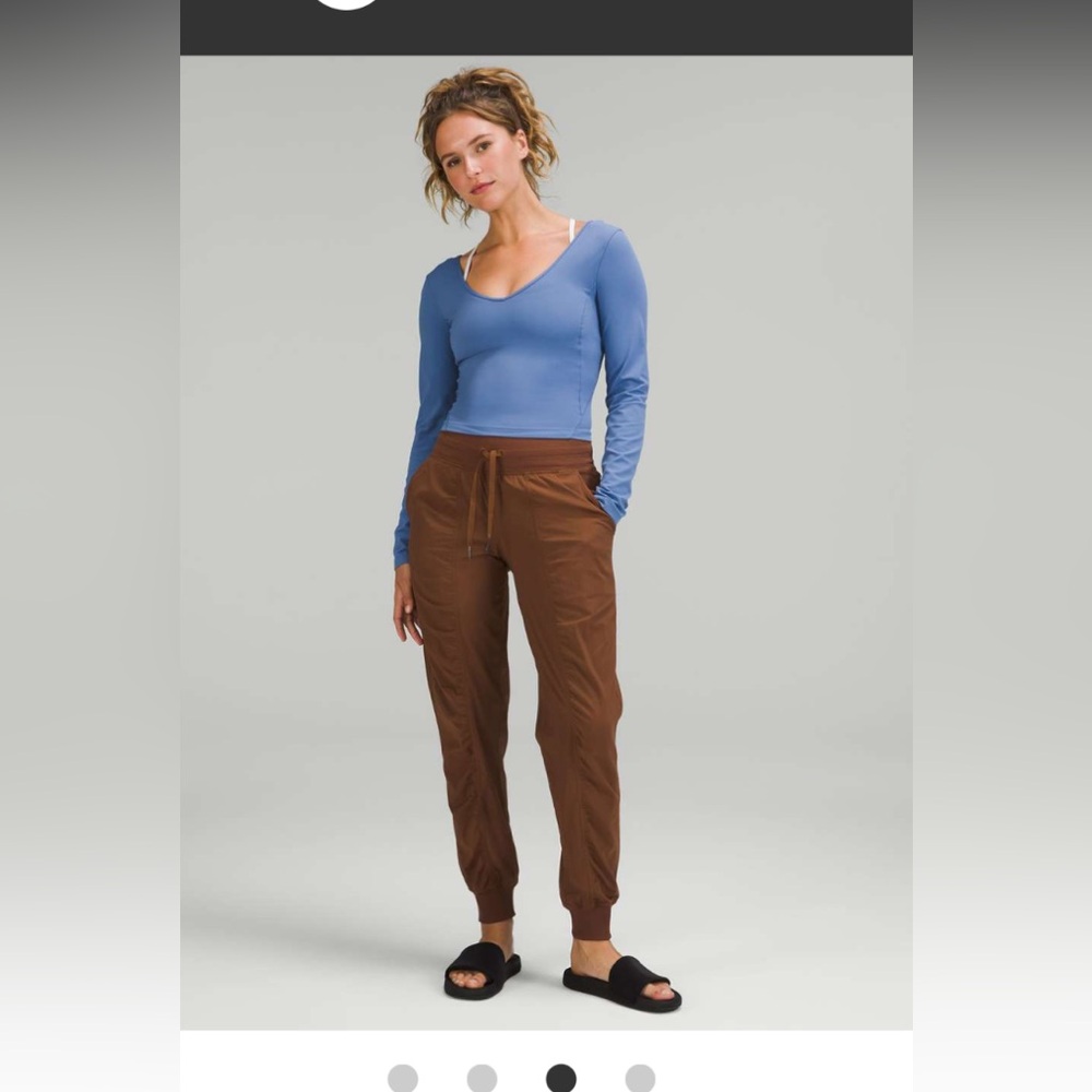 Lululemon $118 swift studio joggers Roasted Brown XS 2